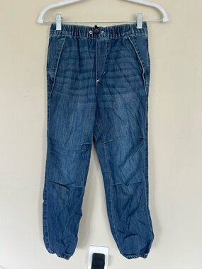 Kids H&M Denim Joggers Size 10  (1611)
